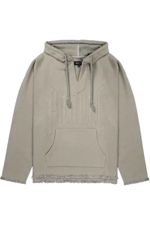Purple Brand Hoodie mit Logo-Applikation
