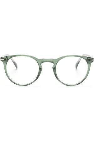 DB EYEWEAR BY DAVID BECKHAM Transparente Brille mit rundem Gestell