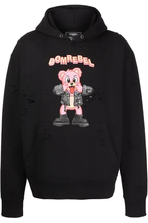 DOMREBEL Punk Bear Kapuzenpullover