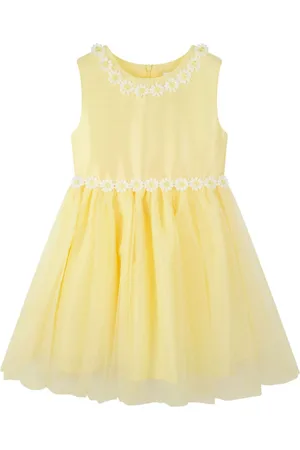 Rachel Riley Kleid mit Margeriten-Stickerei
