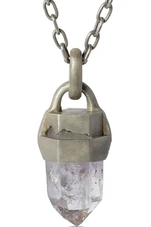 PARTS OF FOUR Talisman Halskette mit Amethyst-Anhänger