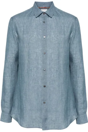 Paul Smith Hemd aus Leinen-Chambray