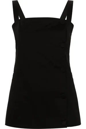 Fabiana Filippi Bluse mit eckigem Ausschnitt
