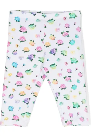 Chiara Ferragni Leggings mit Blumen-Print
