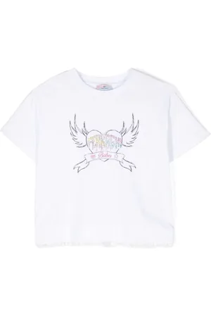 Chiara Ferragni T-Shirt mit Strass-Logo