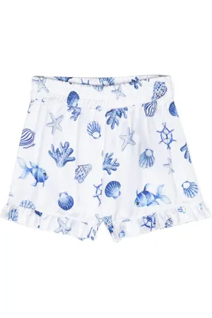 MONNALISA Shorts mit Meerestiere-Print