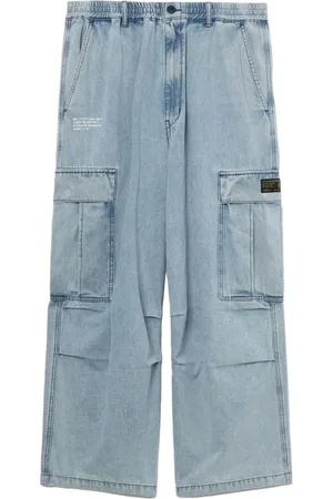 Izzue Jeans mit weitem Bein