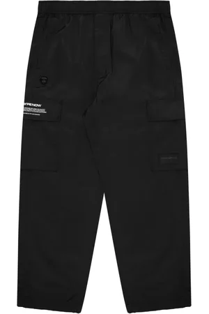 A Bathing Ape Cargohose mit Logo-Print