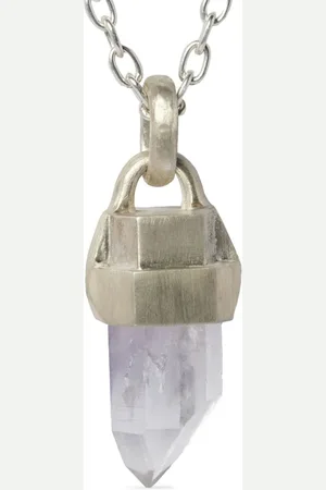 PARTS OF FOUR Talisman Halskette mit Amethyst-Anhänger