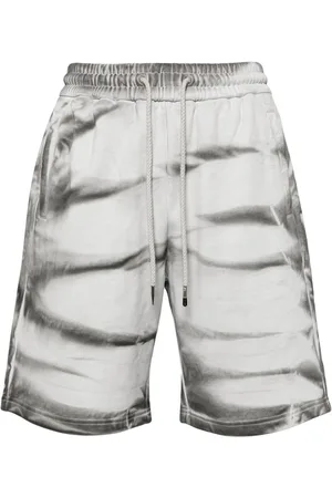 Feng Chen Wang Joggingshorts mit Batikmuster