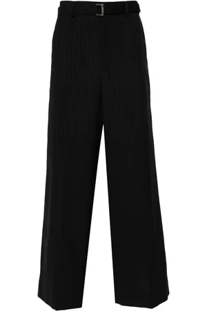 SACAI Hose mit Nadelstreifen