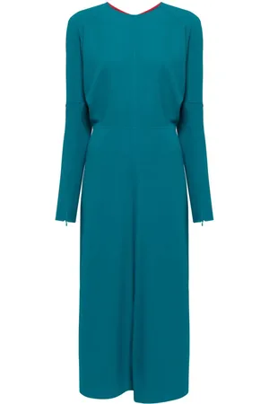 Victoria Beckham Midikleid mit Dolman-Ärmeln