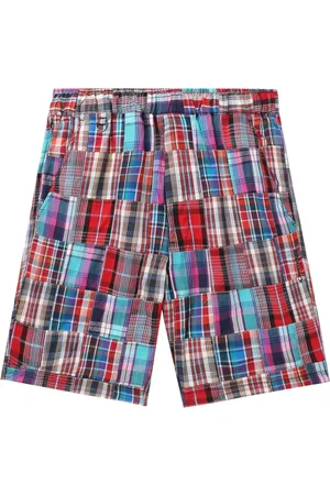 Chocoolate Karierte Shorts