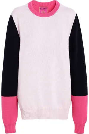 Barrie Kaschmirpullover in Colour-Block-Optik