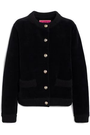 Barrie Cardigan in Samtoptik