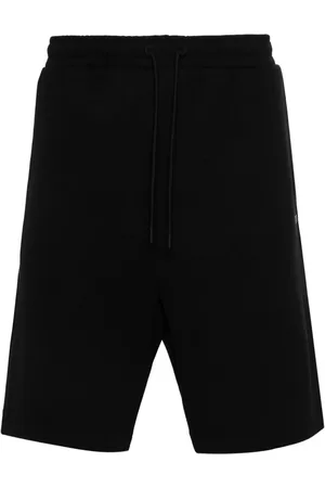 HUGO BOSS Joggingshorts mit gummiertem Logo