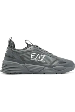 EA7 Sneakers mit Logo-Print