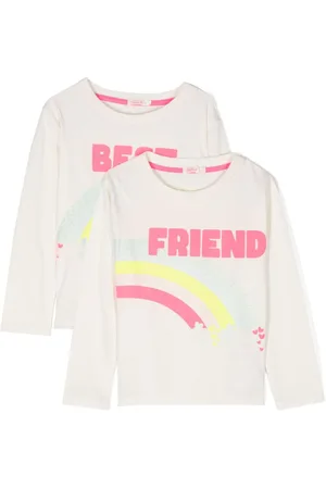 Billieblush 2er-Pack T-Shirts mit "Best Friend"-Print