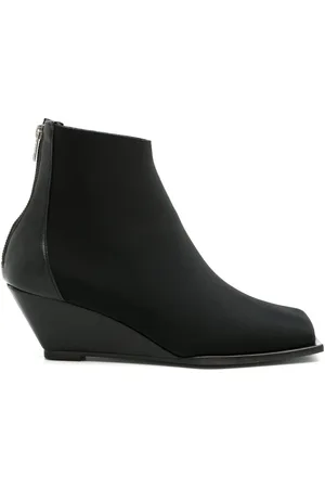 Uma Raquel Davidowicz Anabela Stiefel mit eckiger Kappe