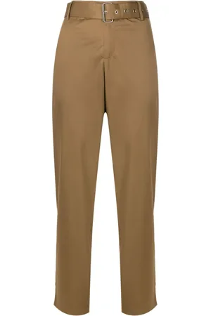Uma Raquel Davidowicz Straight-Leg-Hose mit Gürtel