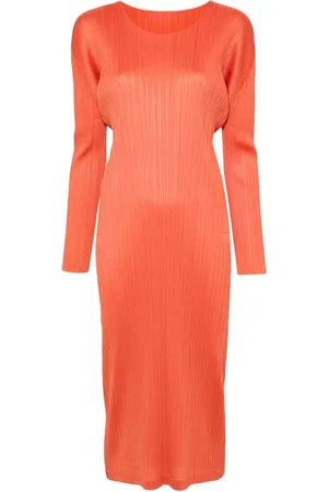 PLEATS PLEASE ISSEY MIYAKE Plissiertes Midikleid