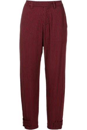 Uma Raquel Davidowicz Cropped-Hose mit Längsstreifen