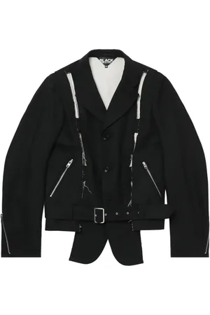 Comme des Garçons Bikerjacke mit Cut-Outs