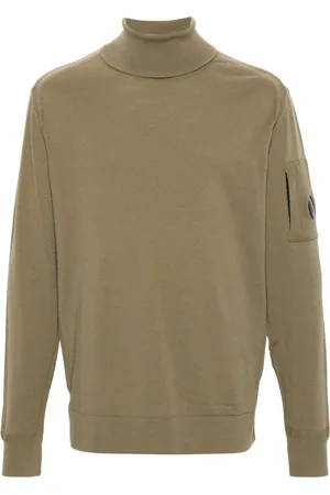C.P. Company Pullover mit Linsen-Detail