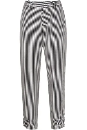 Uma Raquel Davidowicz Cropped-Hose mit Längsstreifen