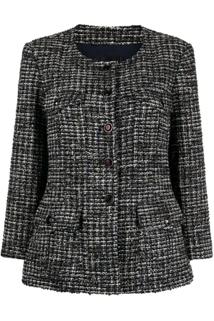 CHANEL Einreihige Tweed-Jacke