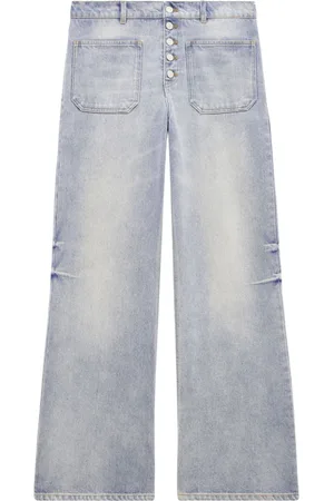 Courrèges Multiflex Jeans mit Logo-Stickerei
