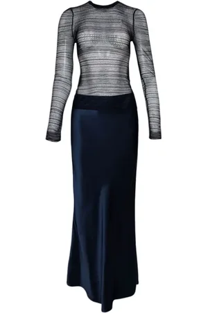 CHRISTOPHER ESBER Refraction Maxikleid aus Seide