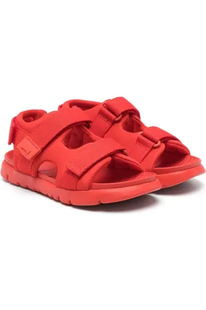 Camper Oruga Sandalen mit Logo-Prägung