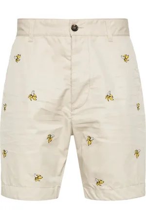 Dsquared2 Bermudas mit Bananenstickerei