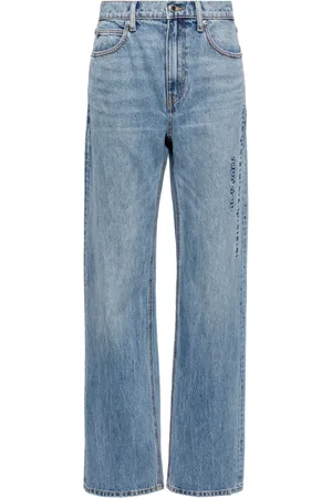 Alexander Wang Straight-Leg-Jeans mit Logo