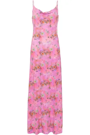MACCAPANI Ita Maxikleid mit Blumen-Print