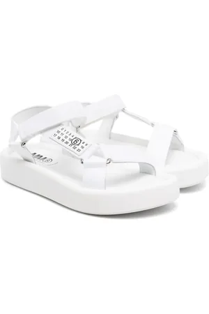 Maison Margiela Flatform-Sandalen mit Nummernmotiv