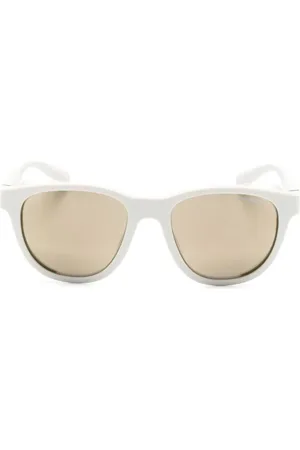 Emporio Armani Sonnenbrille mit ovalem Gestell