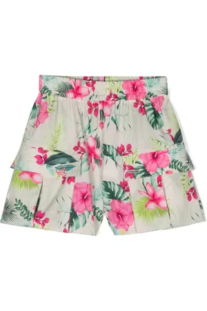 MONNALISA Shorts mit Blumen-Print