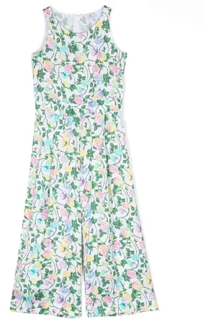 Chiara Ferragni Ärmelloser Jumpsuit mit Blumenmotiv