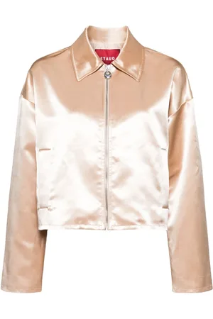 Staud Lennox Jacke in Satinoptik