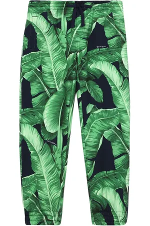 Dolce & Gabbana Jogginghose mit Bananenblatt-Print