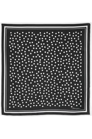 Dolce & Gabbana Seidenschal mit Polka Dots