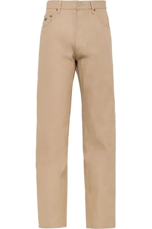 Prada Tief sitzende Straight-Leg-Jeans