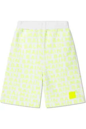 Balmain Shorts mit Logo-Print