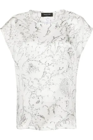Fabiana Filippi Seidenbluse mit Print