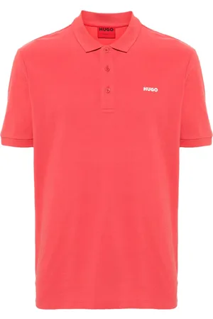 HUGO BOSS Poloshirt mit Logo-Applikation