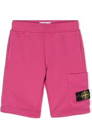 Stone Island Shorts mit Kompass-Patch