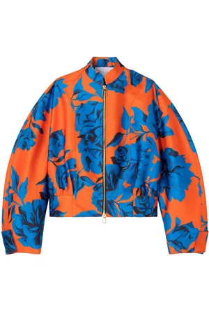 AZ FACTORY Bomberjacke mit Tiger Lily-Print