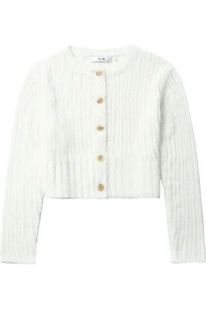 B+AB Cardigan in Pointelle-Strick
